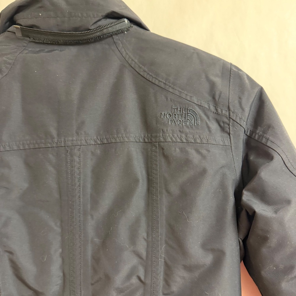 North Face Arctic Goose Down Parka Hyvent Jacket Black Womens S Gorpcore Outdoor - Picture 7 of 13
